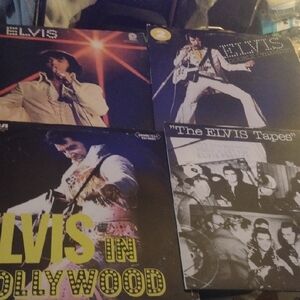 Elvis Vinyl Record Collection(4)